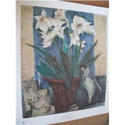 Leonard Brooks "Amaryllis and Cat"