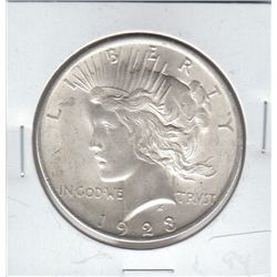 SHARP $1 SILVER PEACE DOLLAR CARTWHEELS
