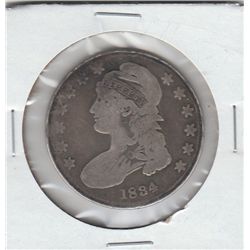 CAPPED BUST 1834 HALF