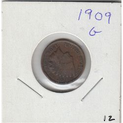 NICE DATE 1909 INDIAN HEAD CENT