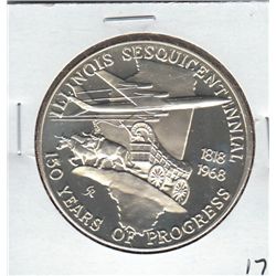 150 OF PROGRESS SILVER PROOF ROUND