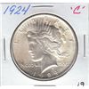 Image 1 : 1924 BLAZING UNC PEACE DOLLAR