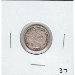 FULL LIBERTY 1903 BARBER DIME
