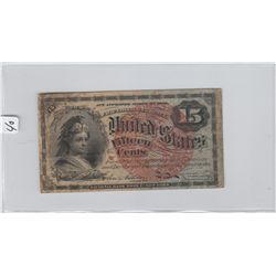 15 CENT 1863 FRACTIONAL CURRENCY