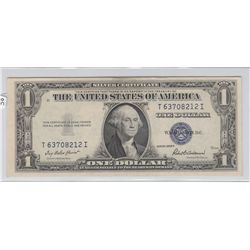 $1 SILVER CERTIFICATE 1935 F UNC