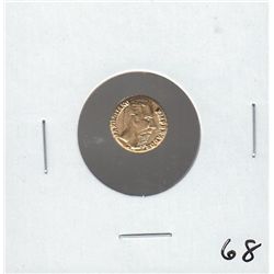 MEXICO GOLD WEDDING TOKEN