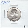 Image 1 : 1941 UNC SILVER QUARTER
