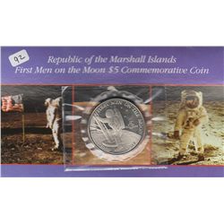 $5 FIRST MAN ON THE MOON COMMEMORATIVE