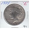 Image 1 : 1934 $1 PEACE SILVER DOLLAR