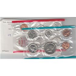 1972 US MINT UNC P&D SET