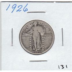 1926 STANDING LIBERTY QUARTER