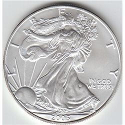 1oz 2005 AMERICAN SILVER EAGLE