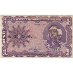 $1 MPC SERIES 681 MILITARY PAYMENT CERTIFICATE