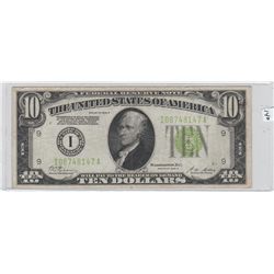 $10 REDEEM IN GOLD 1928