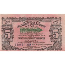 5 WRIGLEY'S GUM PROPHET SHARING