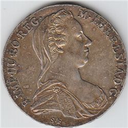 1780 HUGE SILVER MARIA THERESA THAYLOR