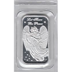 2011 HOLIDAY SILVER BAR 1 OUNCE
