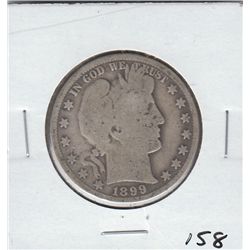 1899 O BARBER HALF