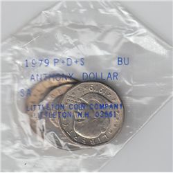 P D & S 1979 DOLLAR SET