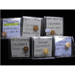 VARIETY SET CALIFORNIA GOLD TOKEN FANTASY COLLECTION