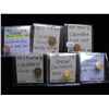 Image 1 : VARIETY SET CALIFORNIA GOLD TOKEN FANTASY COLLECTION