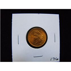 RED MINT STATE INDIAN HEAD CENT 1903 LUSTER MS