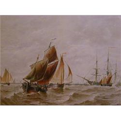 HARDY, T.B, 'Mouth of Calais Harbour' 