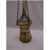 Image 1 : AN ARTS AND CRAFTS GLASS HALL LANTERN