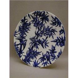 A COALPORT CIRCULAR PLAQUE