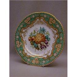 A SET OF SIX COALPORT CABINET PLATES