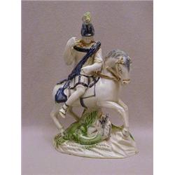 A PEARLWARE FIGURE GROUP