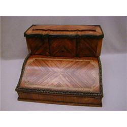 A LATE 19TH CENTURY KINGWOOD WRITING COMPENDIUM