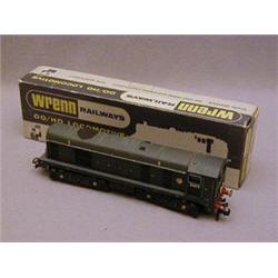 A BOXED WRENN RAILWAYS BO-BO DIESEL LOCOMOTIVE