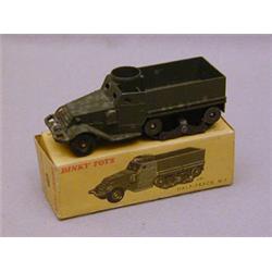 A BOXED DINKY TOYS HALF TRACK M3