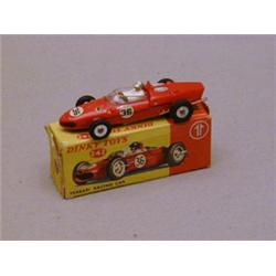 A BOXED DINKY TOYS FERRARI RACING CAR