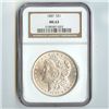 Image 1 : 1887 Morgan Silver Dollar NGC Certified MS63