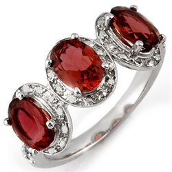 Genuine 2.33 ctw Pink Tourmaline & Diamond Ring Gold