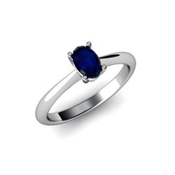 Genuine 3.15 ctw Sapphire Ring 18kt White or Yellow Gold