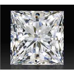Certified GIA 1.00ctw Princees Cut Diamond VVS2, F color