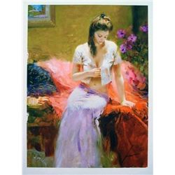 Pino - famous Artist & Illustrator - original Hand Signed Work "Into the Night"