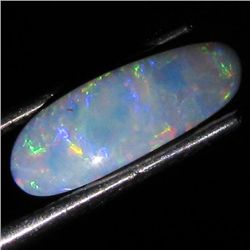 2.63ct Australian Black Opal Doublet Full Fire (GEM-35936)