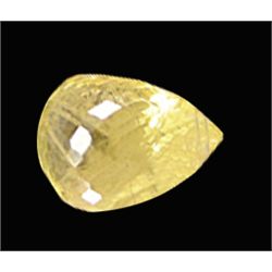 .5ct Top Golden Yellow Sapphire Briolette  (GMR-0614)