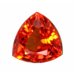 0.25ct Orange Sapphire Trilliant (GMR-0835)