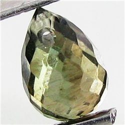 0.85ct Green Tourmaline Briolette (GEM-40615)