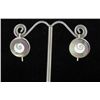 Image 1 : Sterling Mother of Pearl Earrings (JEW-1401)