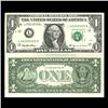 Image 1 : 1999 $1 San Fran FRB Note Sequence Pair Crisp Unc (CUR-06030)