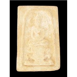 Antique Thai Clay Buddha Amulet Auyuthya (ANT-1150)