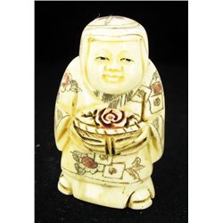 Chinese Handcarved Bone Netsuke (CLB-787)