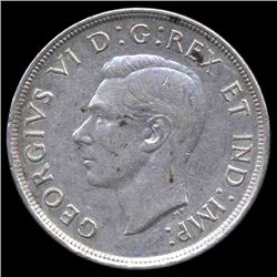 1939 Canada $1 Silver XF (COI-8233)