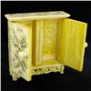 Image 2 : Chinese Handcarved Bone Double Gem Box (CLB-848)